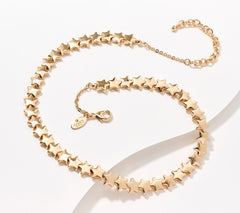 Joan Rivers Mini Stars Necklace, Goldtone