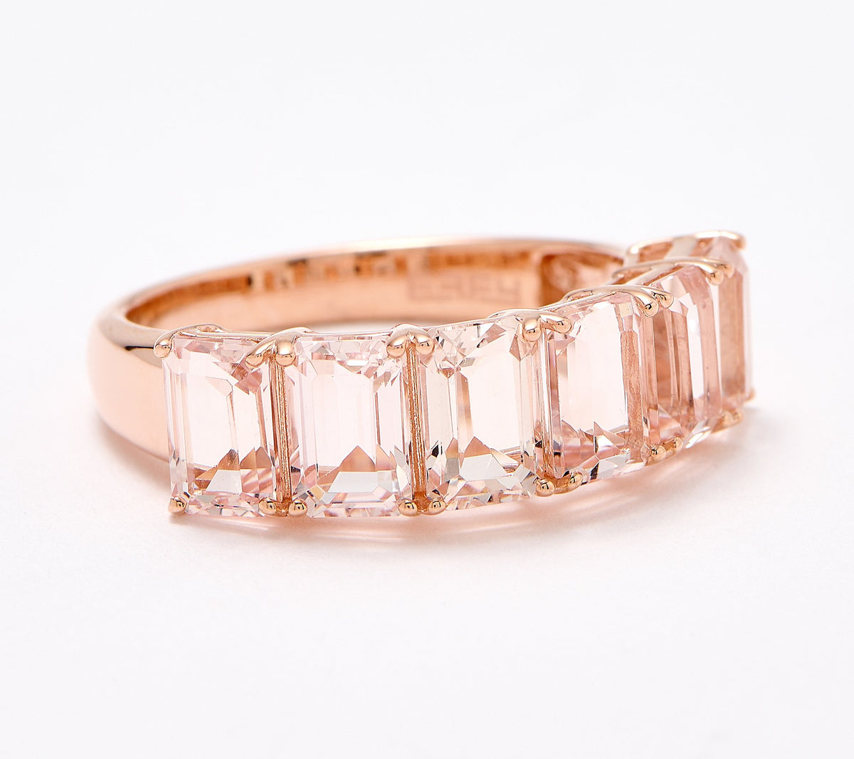 Effy Blush 6-Stone Morganite Band Ring, 14K Rose