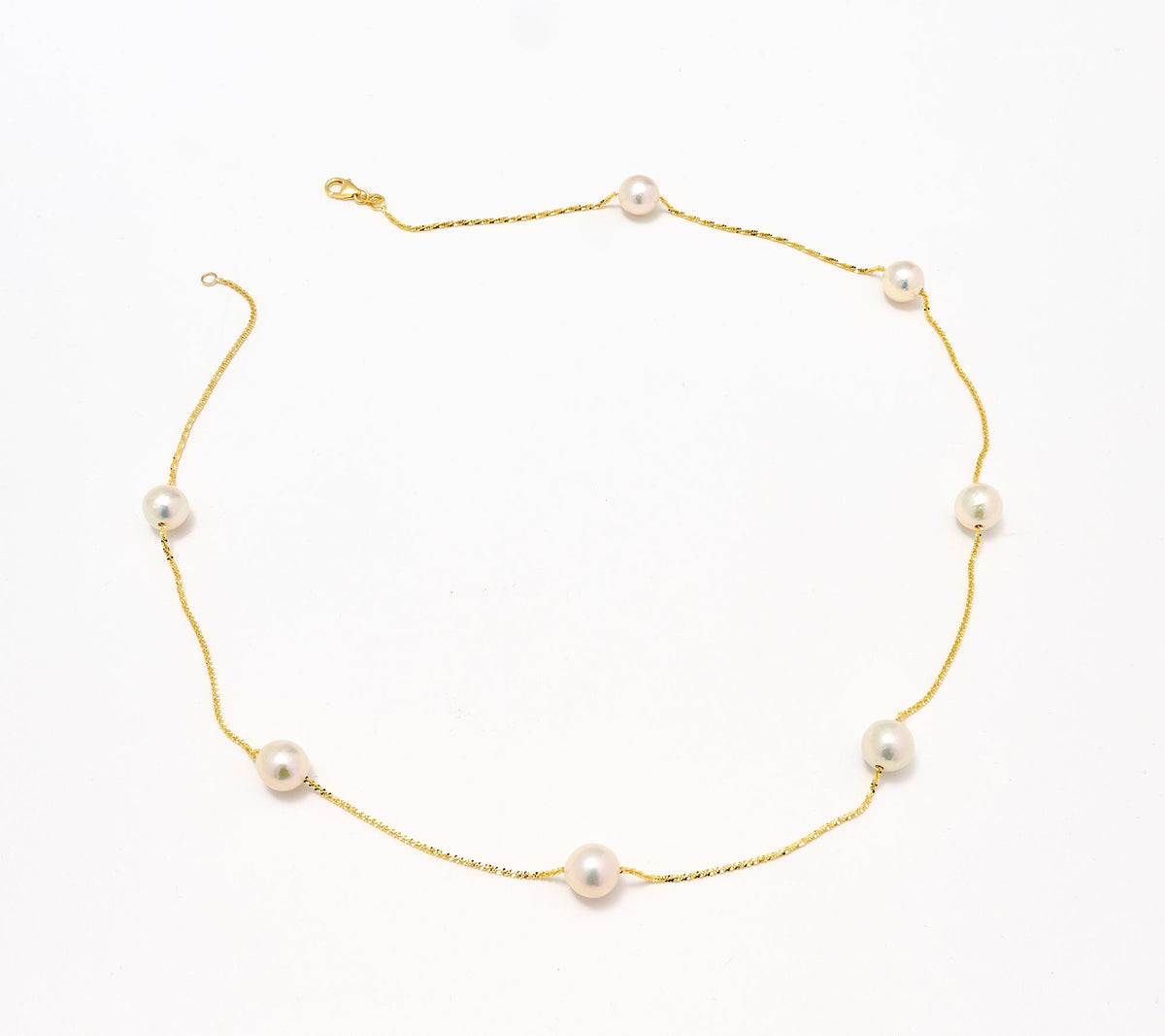 Honora Margherita Necklace with Cultured Pearls 20", 14k Gold