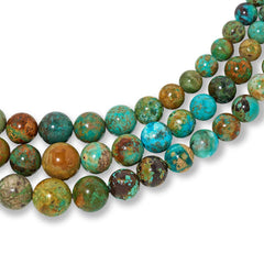 Jay King 3-Strand Multicolor Turquoise Bead Necklace 18"