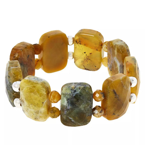 Jay King Sterling Silver Natural Gemstone Bracelet Gift Bundle