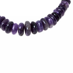 Jay King Sterling Silver Amethyst Graduated Beaded Necklace, 18"