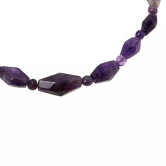 Jay King Sterling Silver Cape Amethyst Bead Necklace, 20"