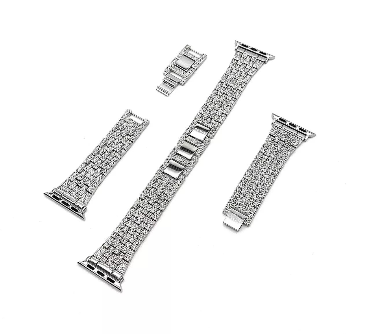 Kessaris Silver, Gold, or Leopard Panther Interchangeable Apple Watch Straps – Stylish and Durable Bands for All Apple Watch Models